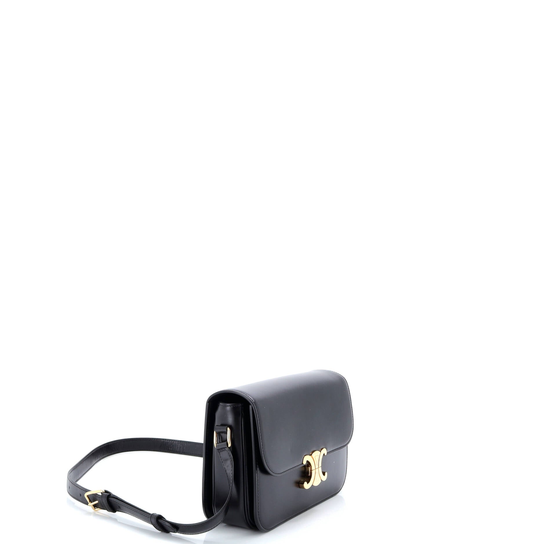 Triomphe Shoulder Bag Smooth Calfskin Medium