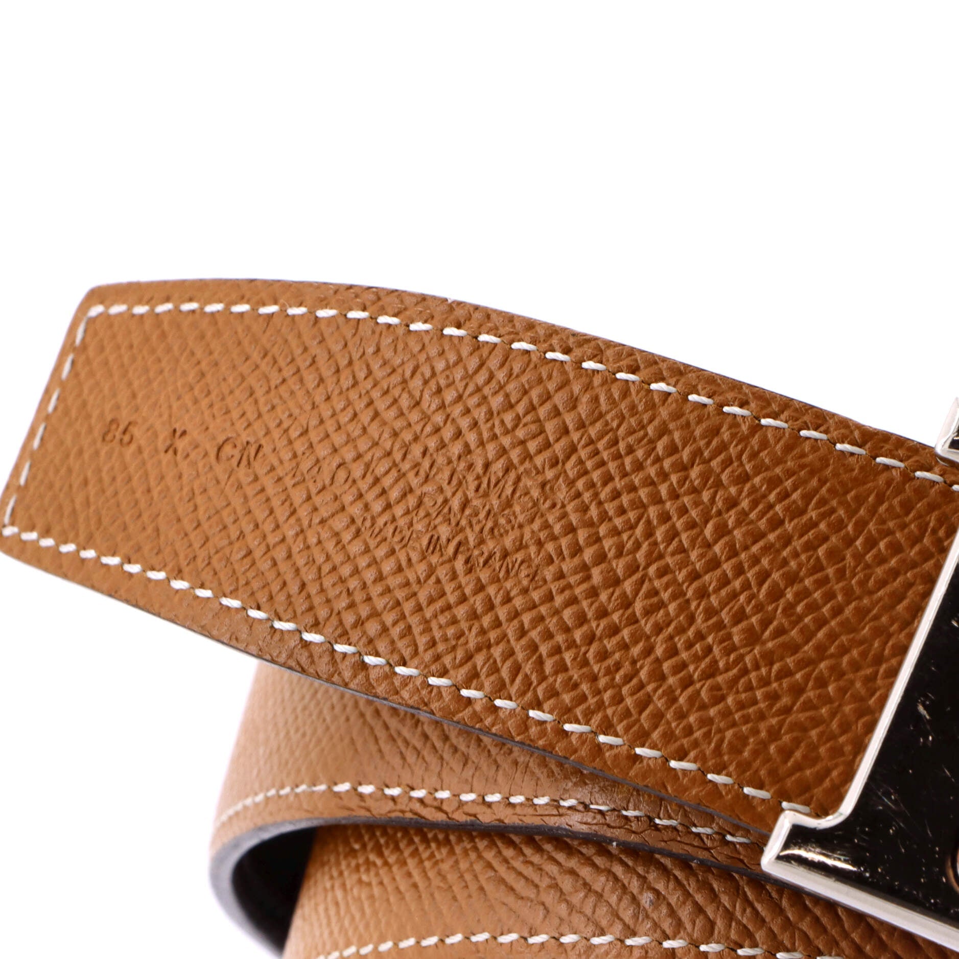 Constance Reversible Belt Leather Medium