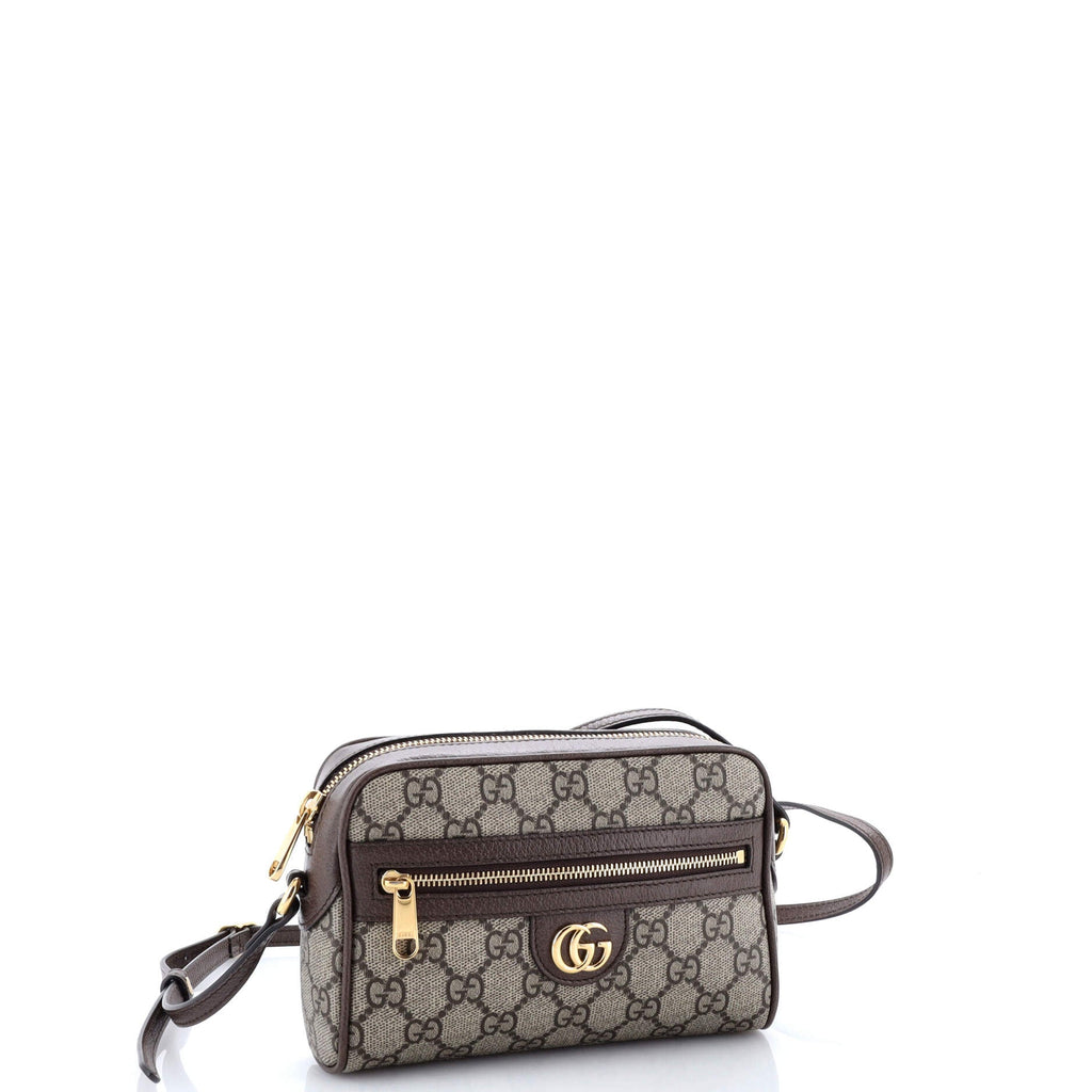 Ophidia Shoulder Bag NM GG Coated Canvas Mini