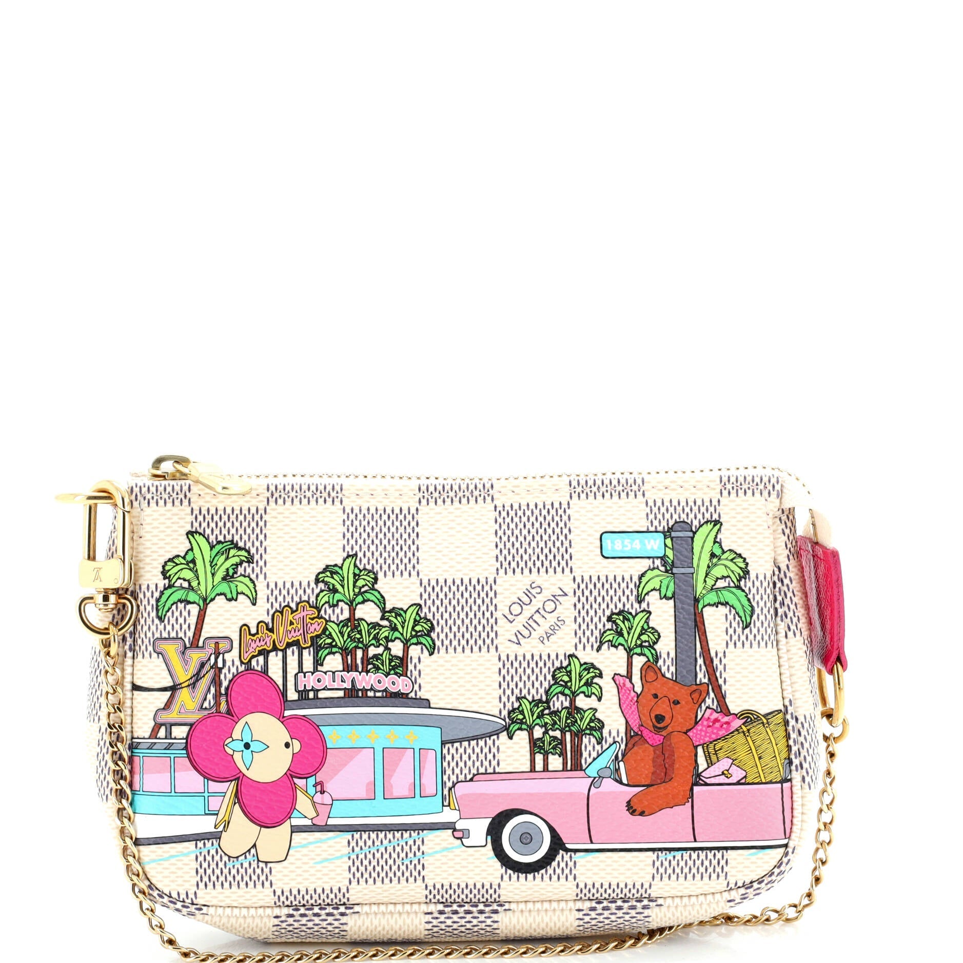 Pochette Accessoires Limited Edition Vivienne Xmas Damier Mini