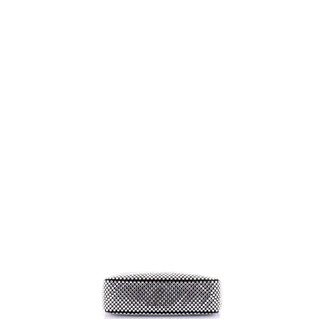 Re-Edition 2000 Hobo Crystal Embellished Satin Mini