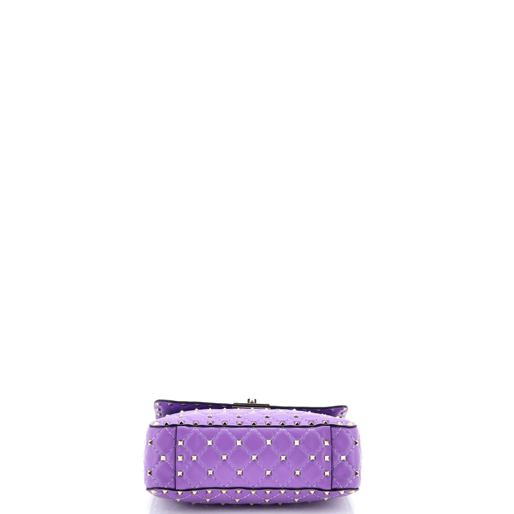 Rockstud Spike Flap Bag Quilted Leather Medium