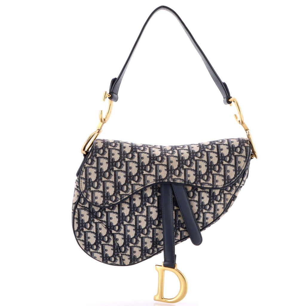 Saddle Handbag Oblique Canvas Medium
