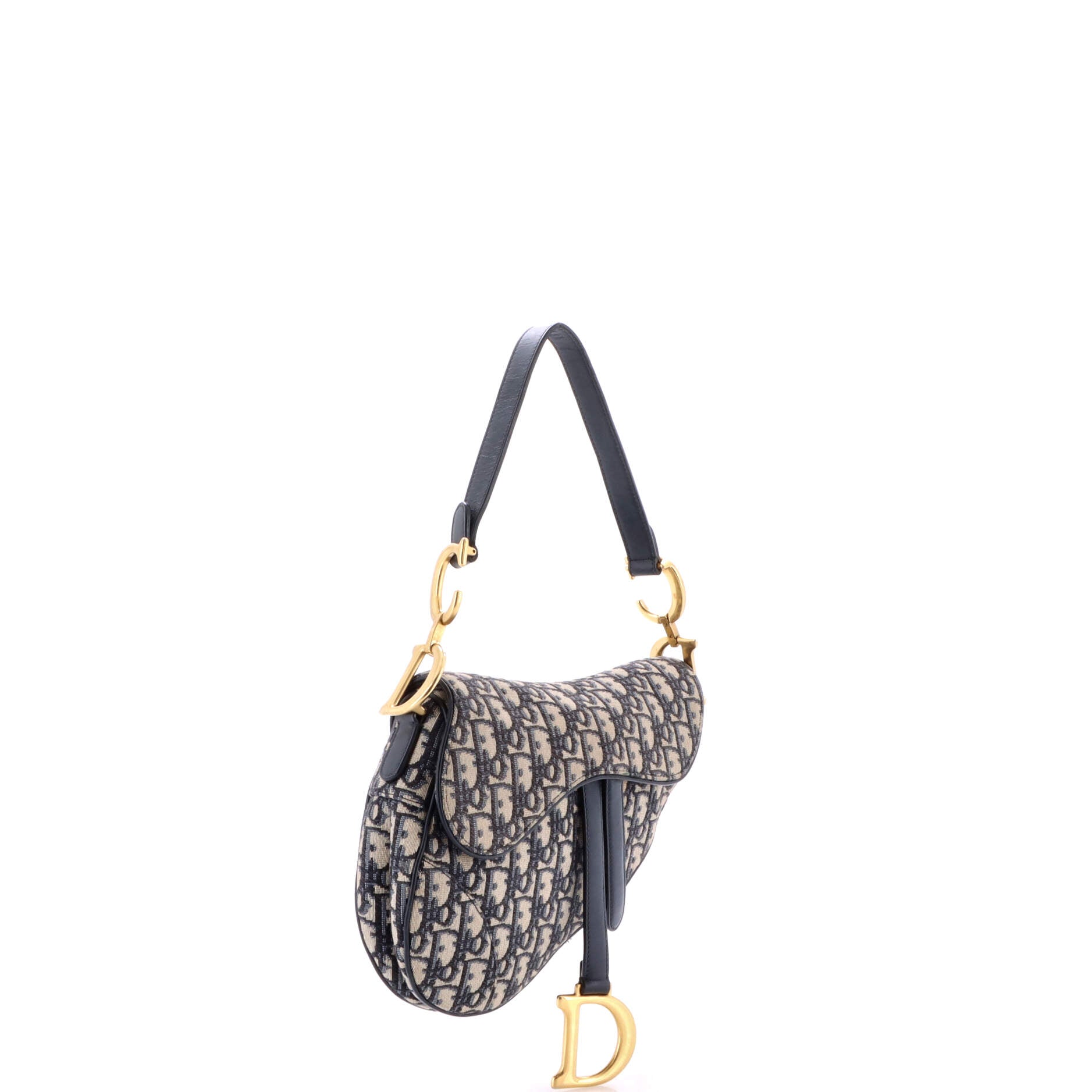 Saddle Handbag Oblique Canvas Medium