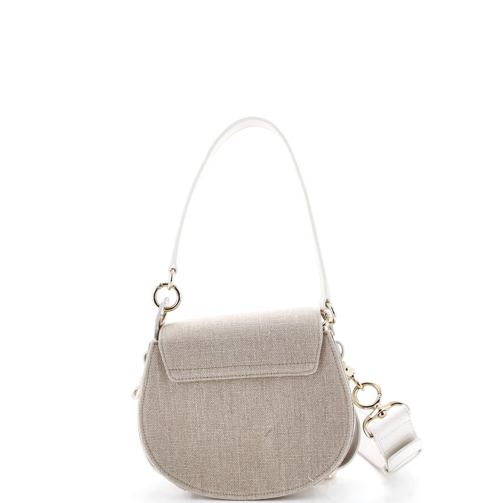 Tess Bag Canvas with Leather Small