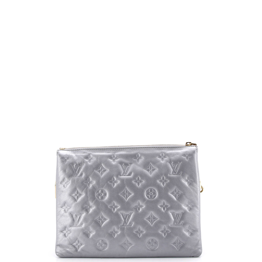 Coussin Bag Monogram Embossed Lambskin PM
