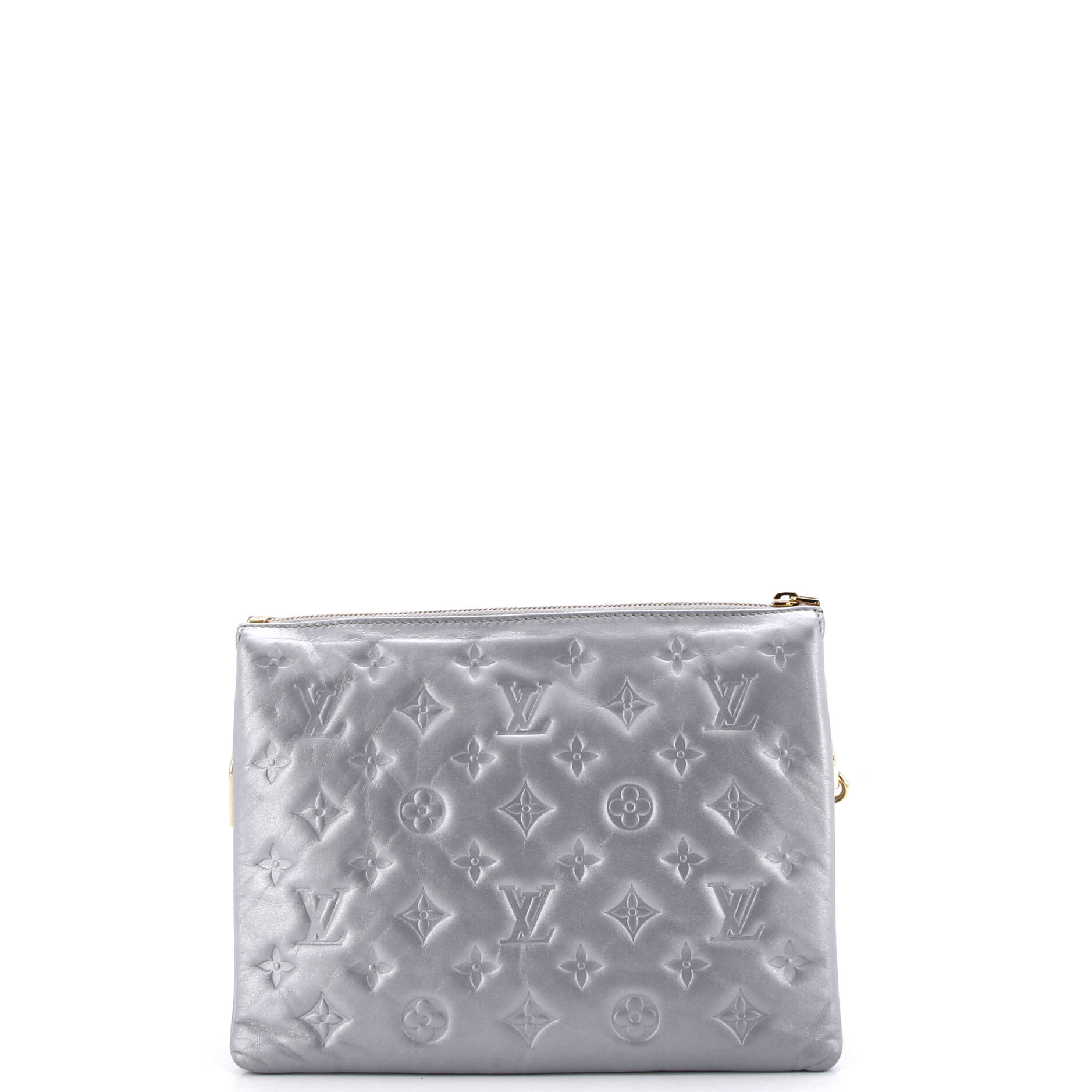 Coussin Bag Monogram Embossed Lambskin PM