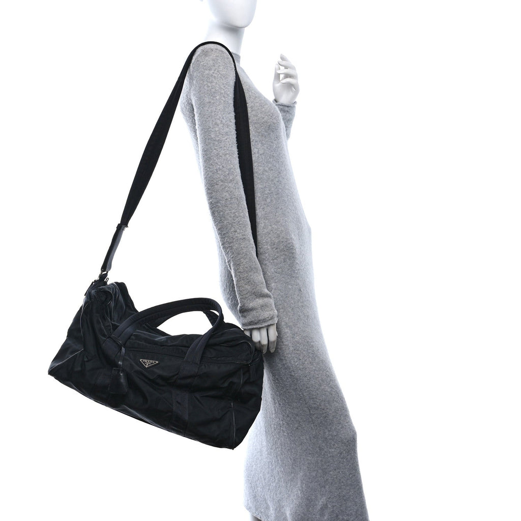 Re-Nylon Technical Duffle Bag Black