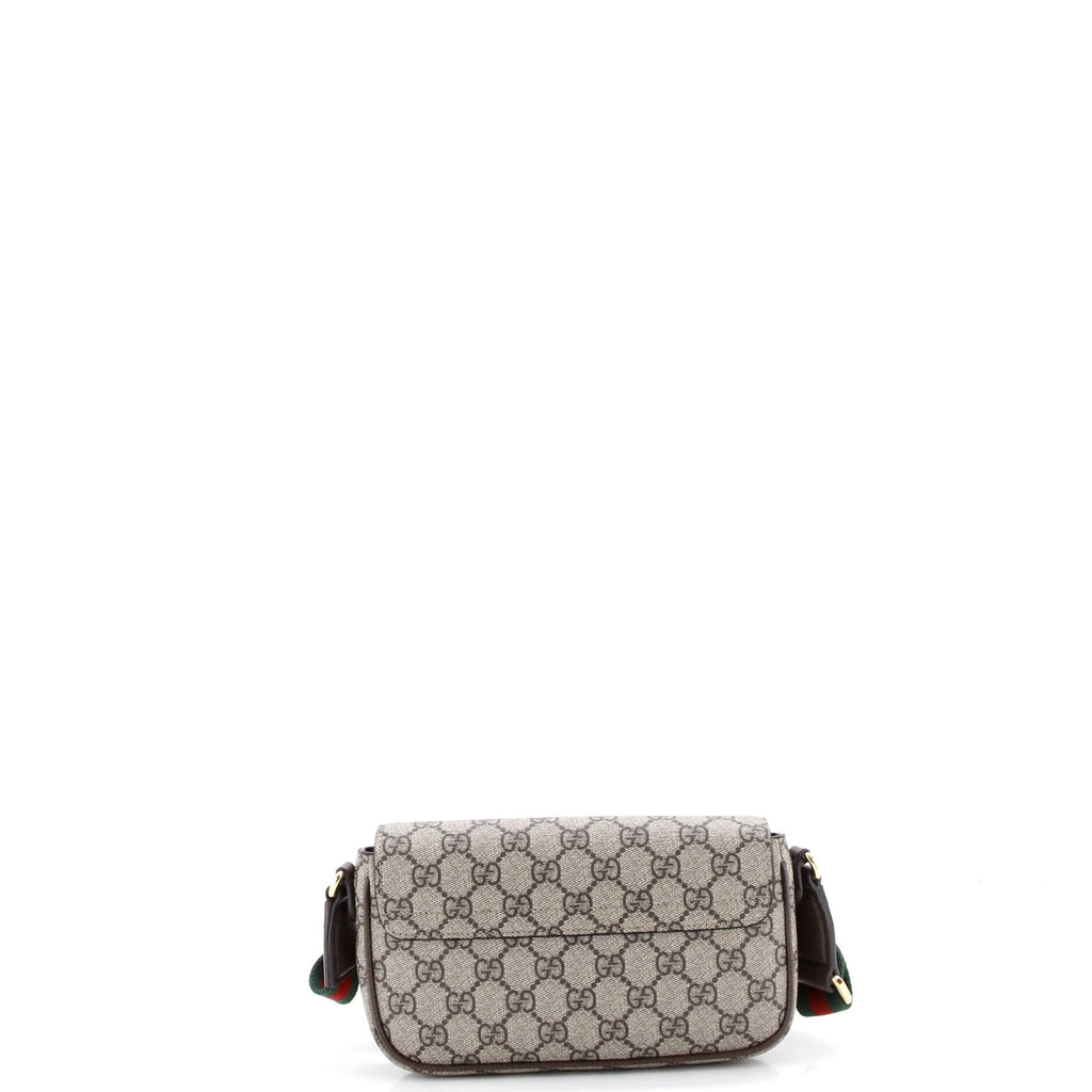 Ophidia Envelope Flap Shoulder Bag GG Coated Canvas Mini