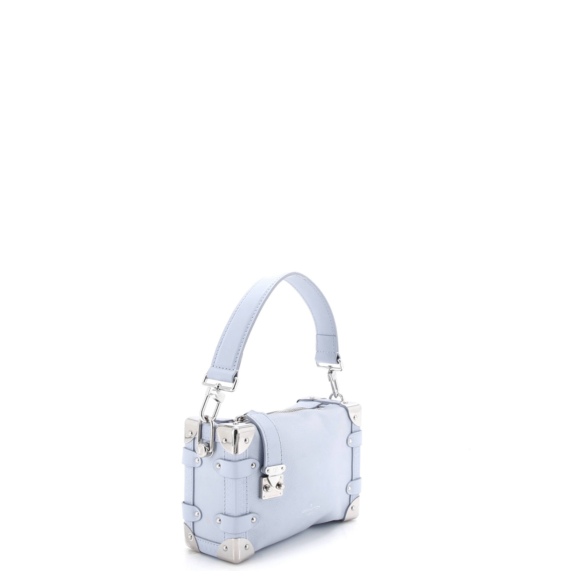 Side Trunk Handbag Taurillon Leather PM