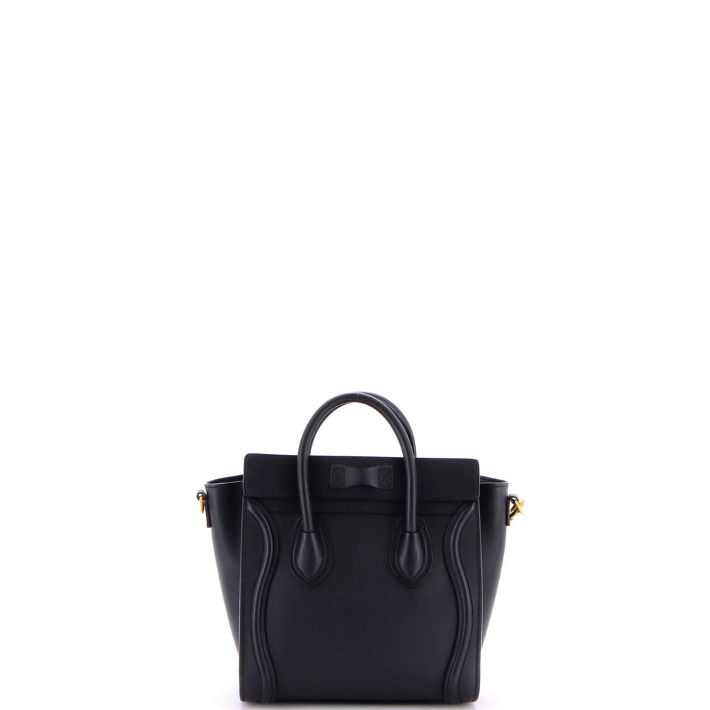 Luggage Bag Smooth Leather Nano