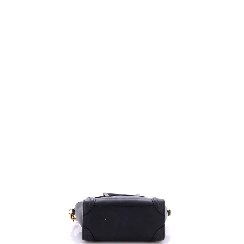 Luggage Bag Smooth Leather Nano