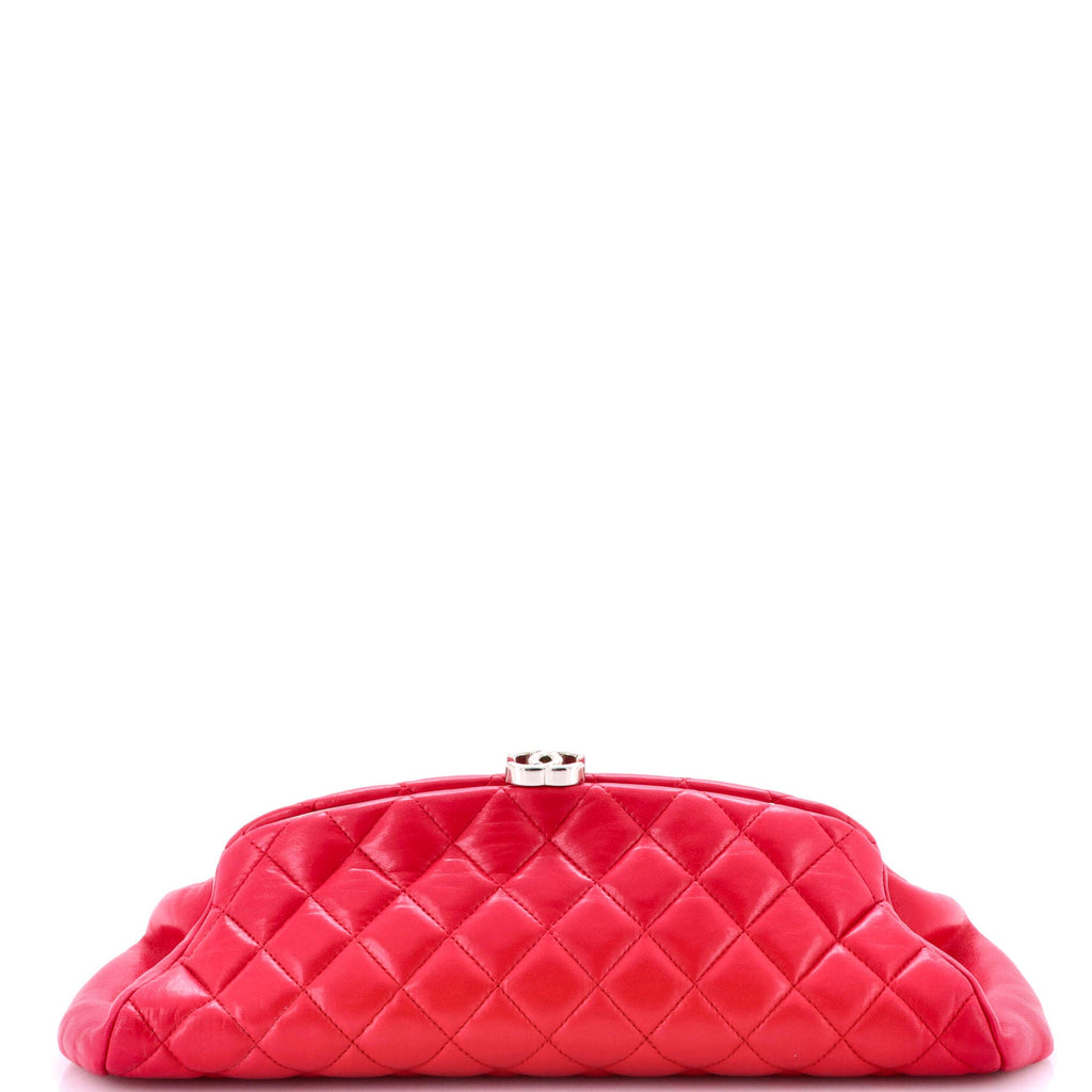 Timeless Clutch Quilted Lambskin
