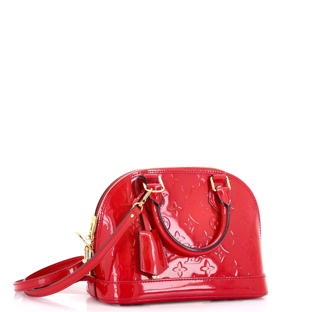 Alma Handbag Monogram Vernis BB