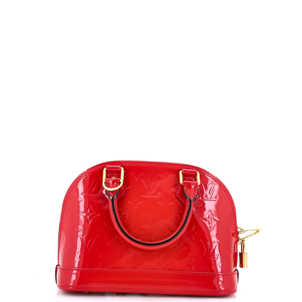 Alma Handbag Monogram Vernis BB