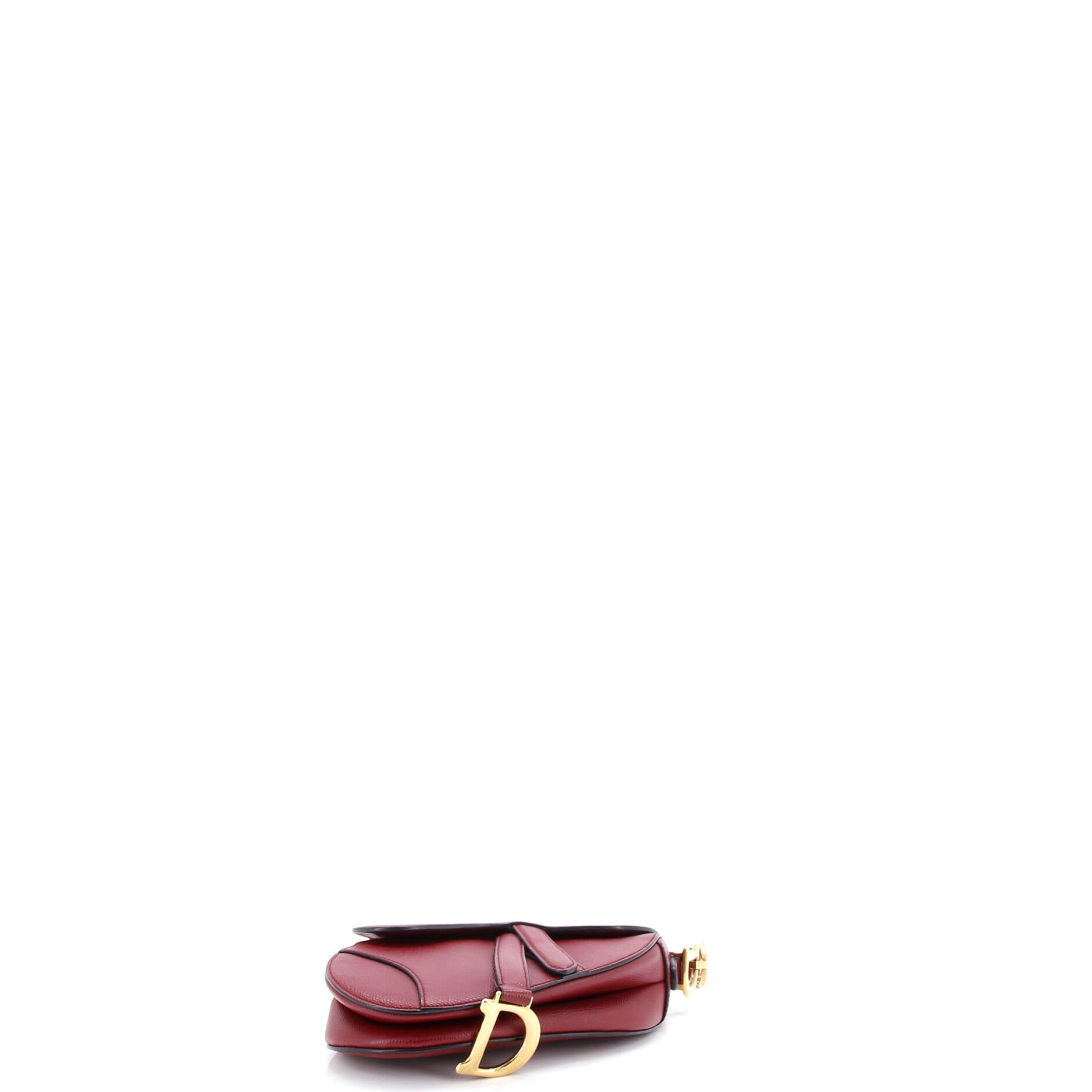 Saddle Handbag Leather Mini