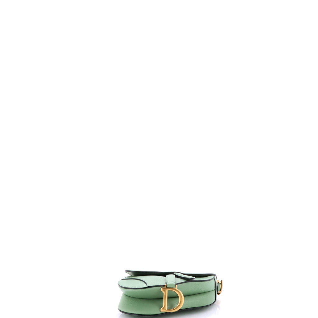 Saddle Handbag Leather Mini