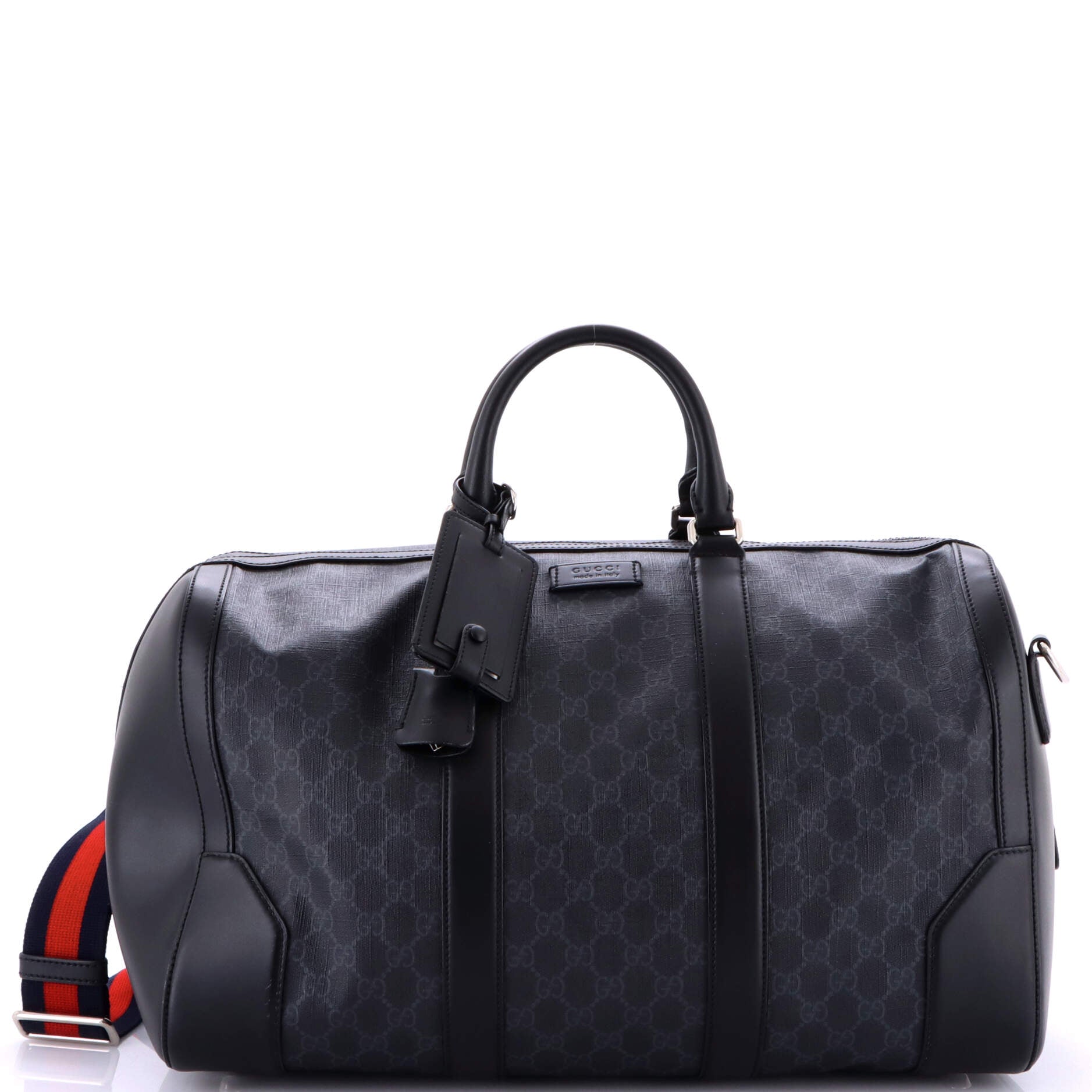 Convertible Duffle Bag GG Coated Canvas Medium
