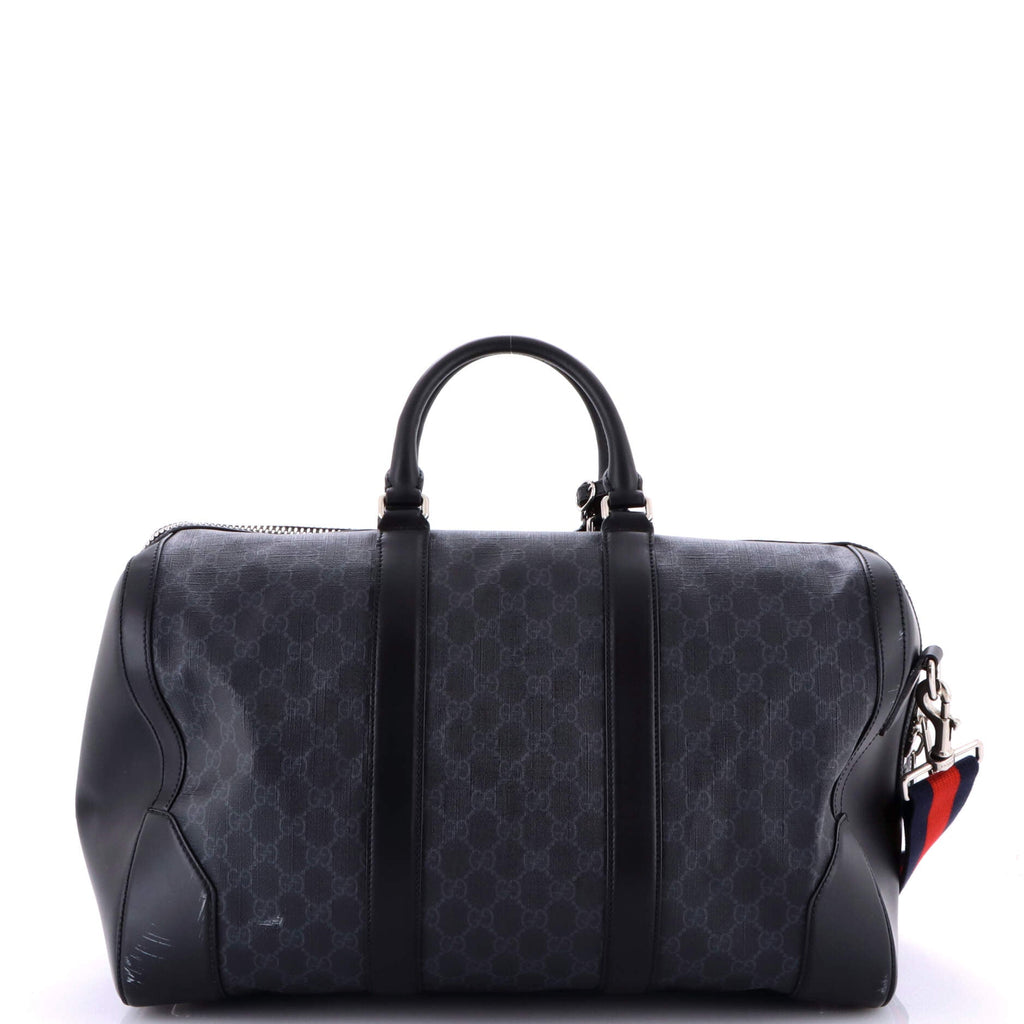 Convertible Duffle Bag GG Coated Canvas Medium