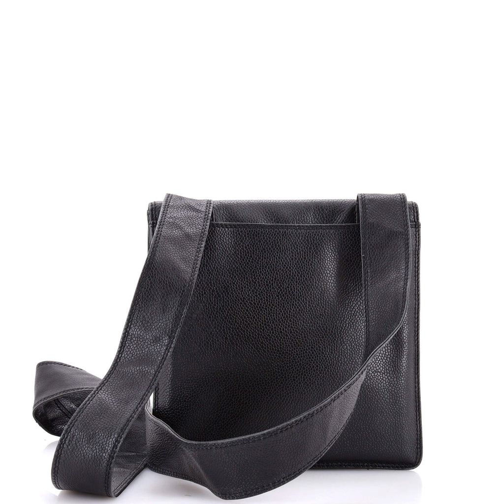 Vintage Timeless CC Flat Crossbody Caviar Mini