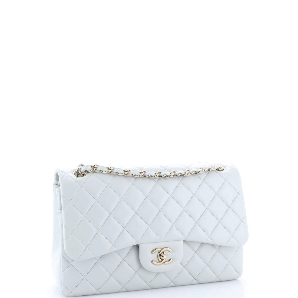 Classic Double Flap Bag Quilted Lambskin Jumbo