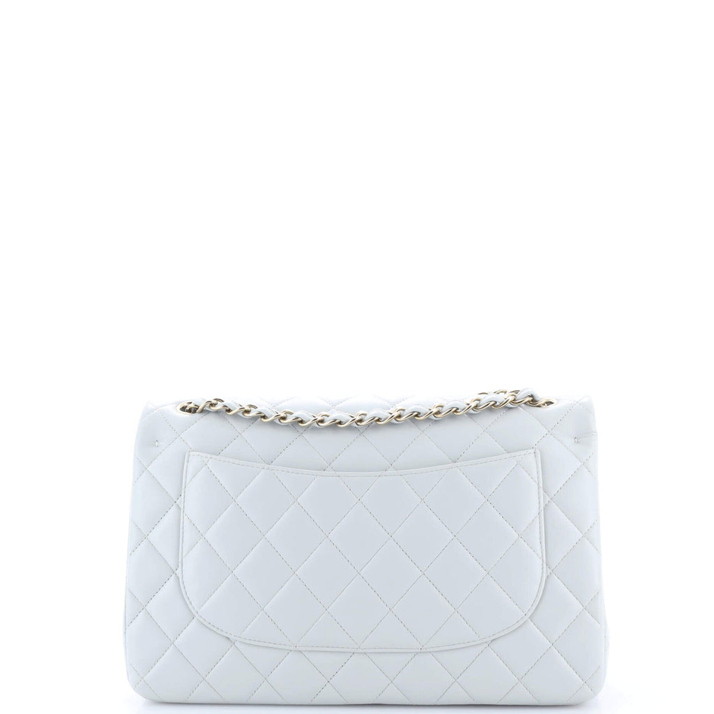 Classic Double Flap Bag Quilted Lambskin Jumbo