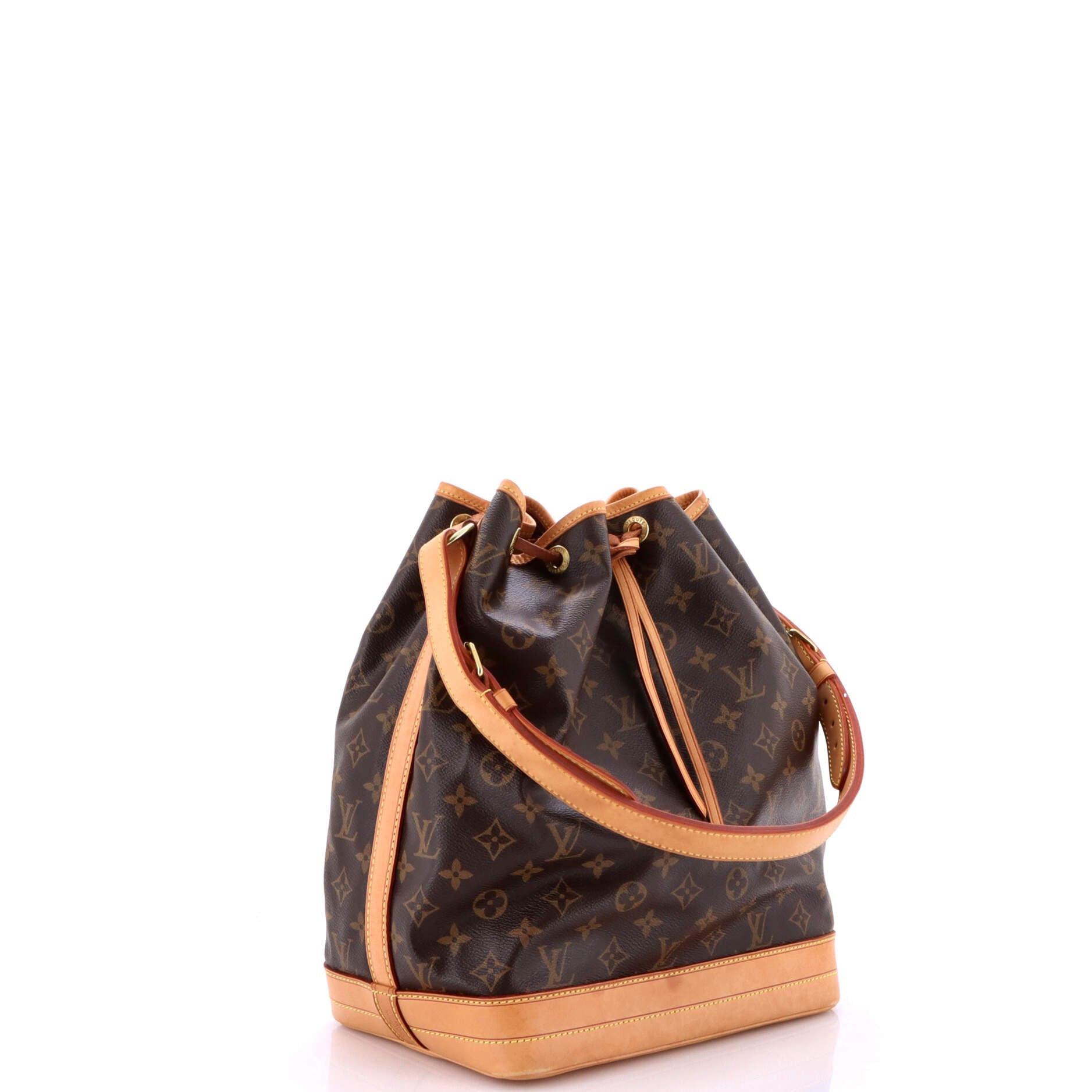 Noe Handbag Monogram Canvas Large