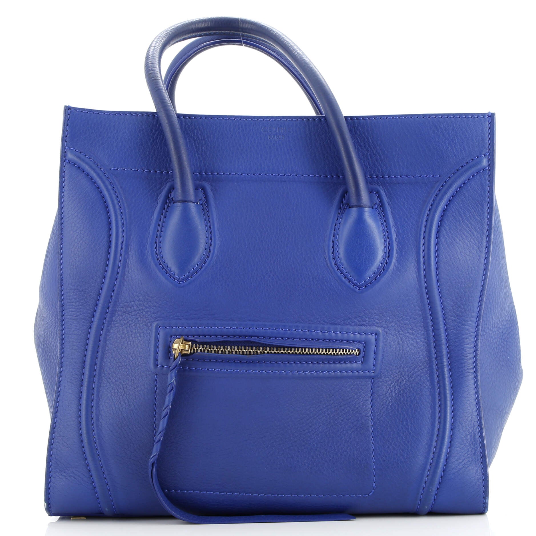 Luggage Bag Grainy Leather Mini