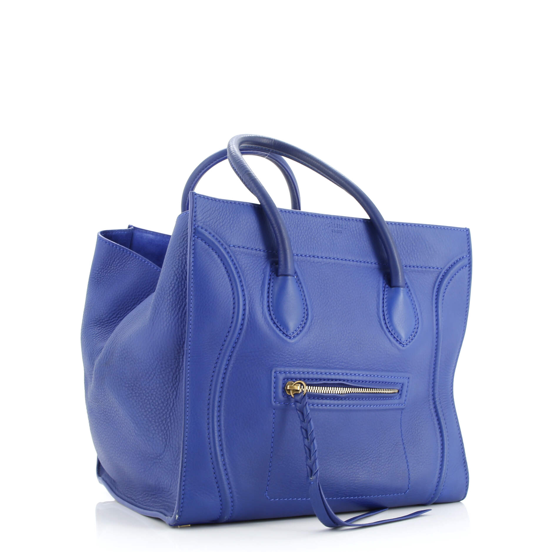 Luggage Bag Grainy Leather Mini