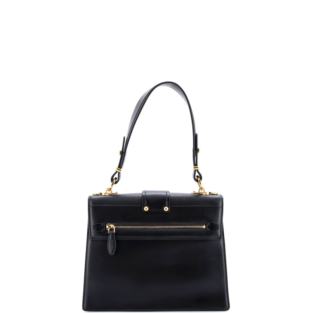 Cahier Convertible Shoulder Bag City Calf and Saffiano Medium