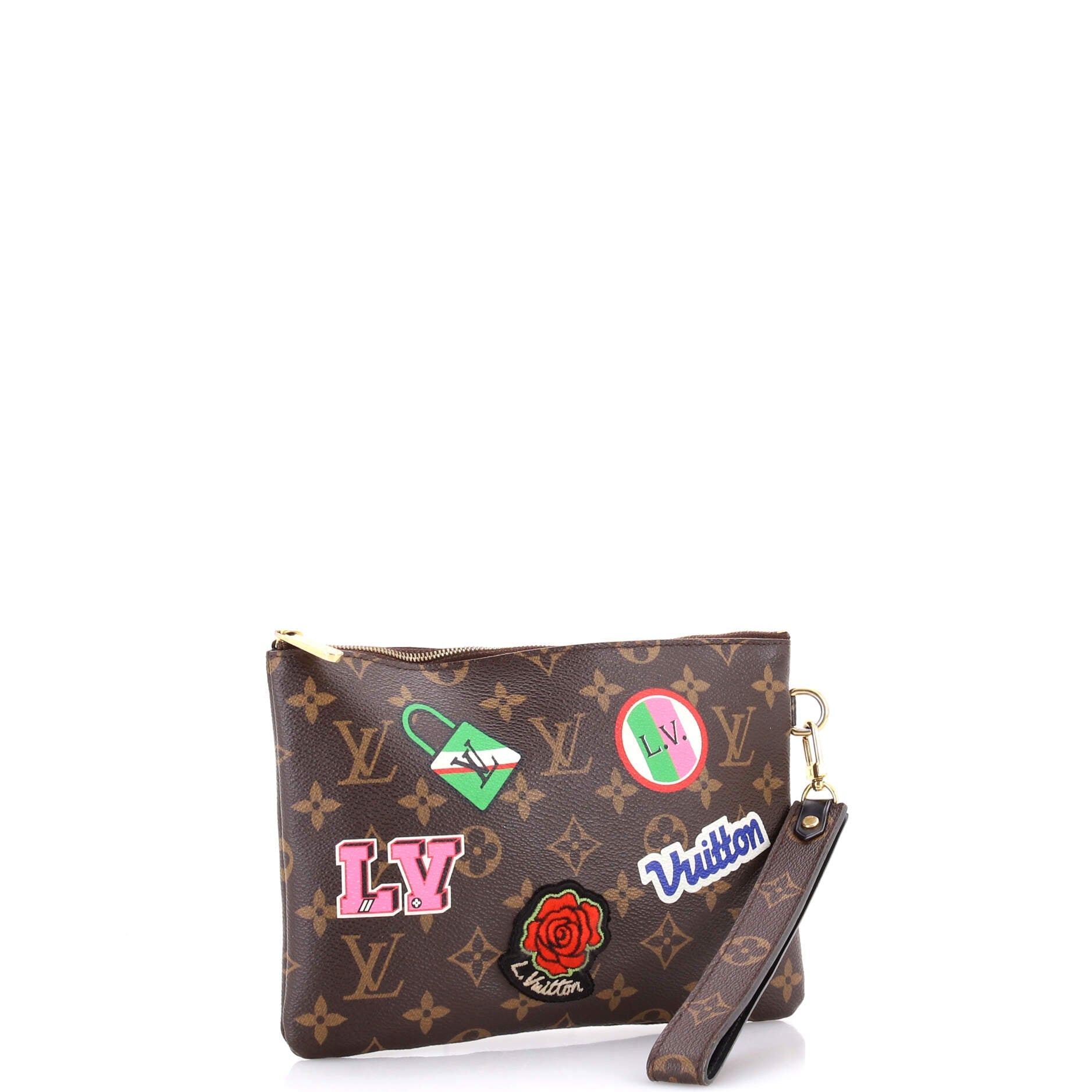 City Pouch Limited Edition Patches Monogram Canvas