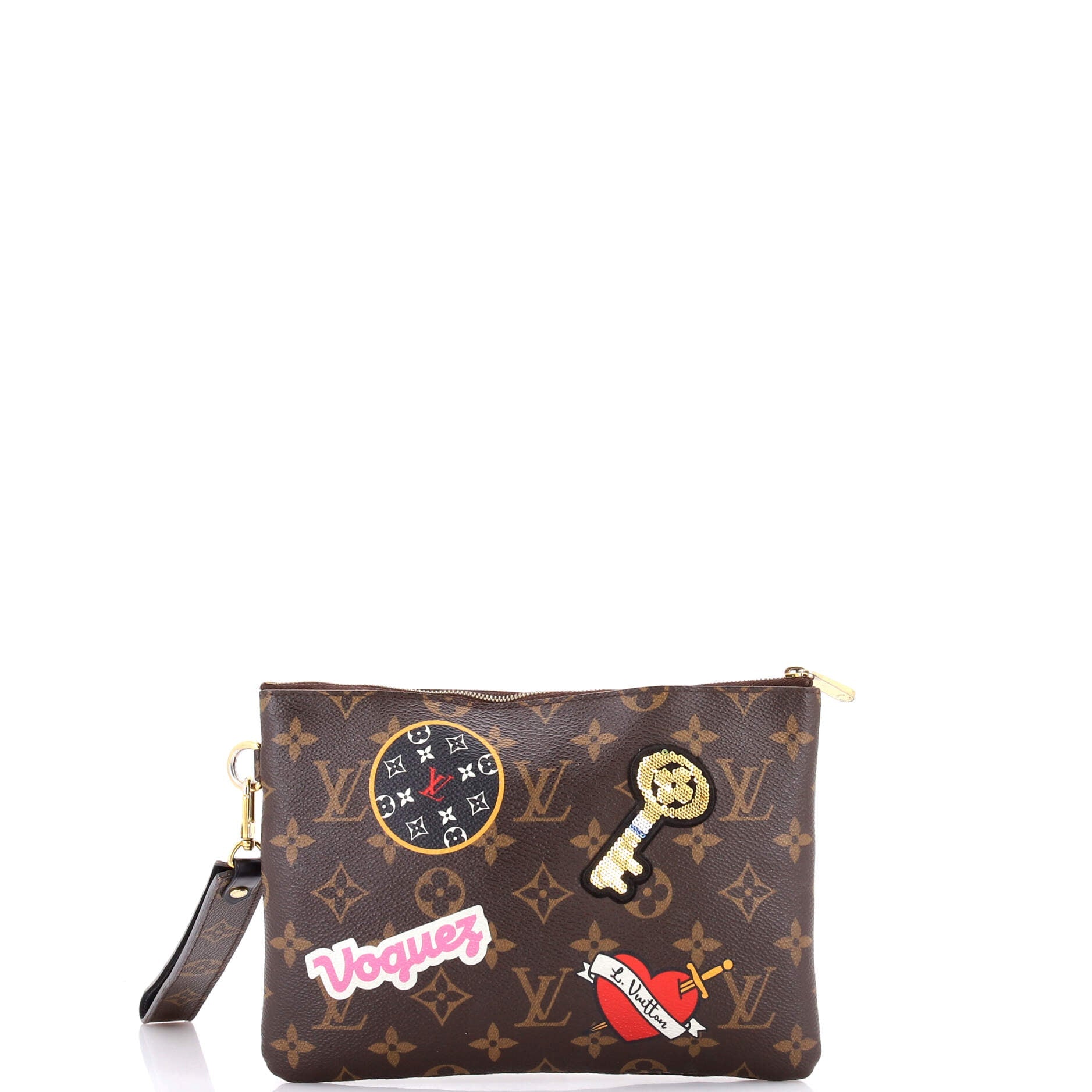 City Pouch Limited Edition Patches Monogram Canvas