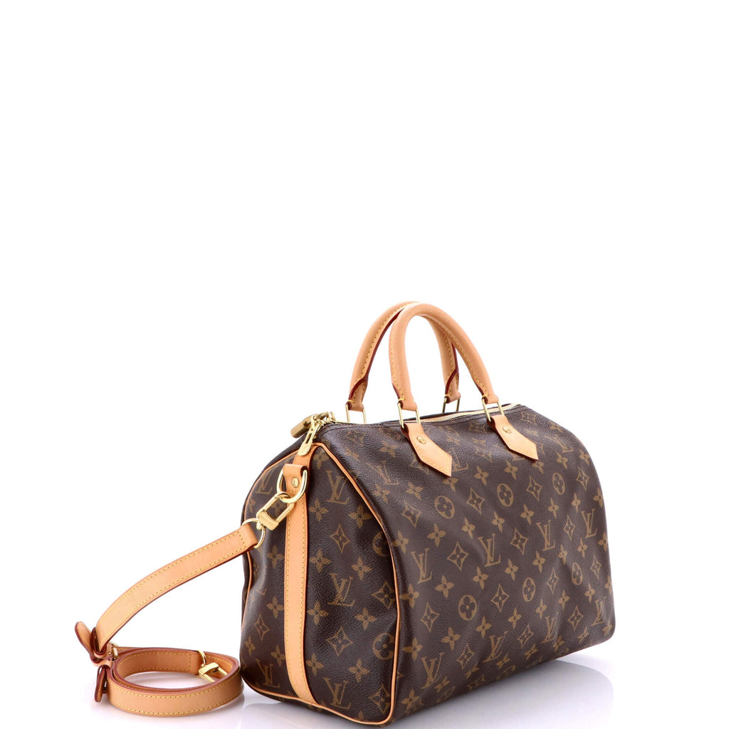Speedy Bandouliere Bag Monogram Canvas 30