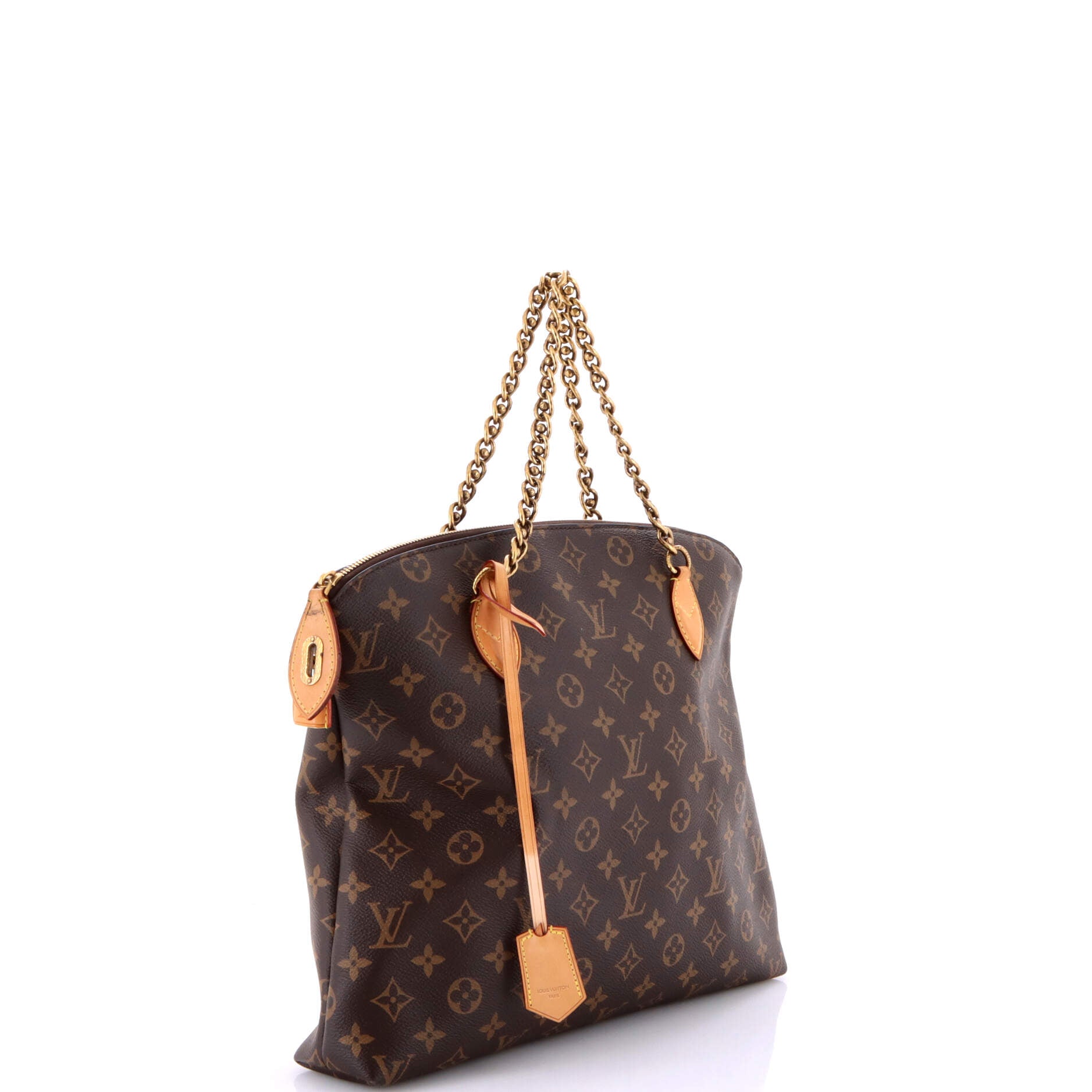 Lockit Chain Handbag Monogram Canvas