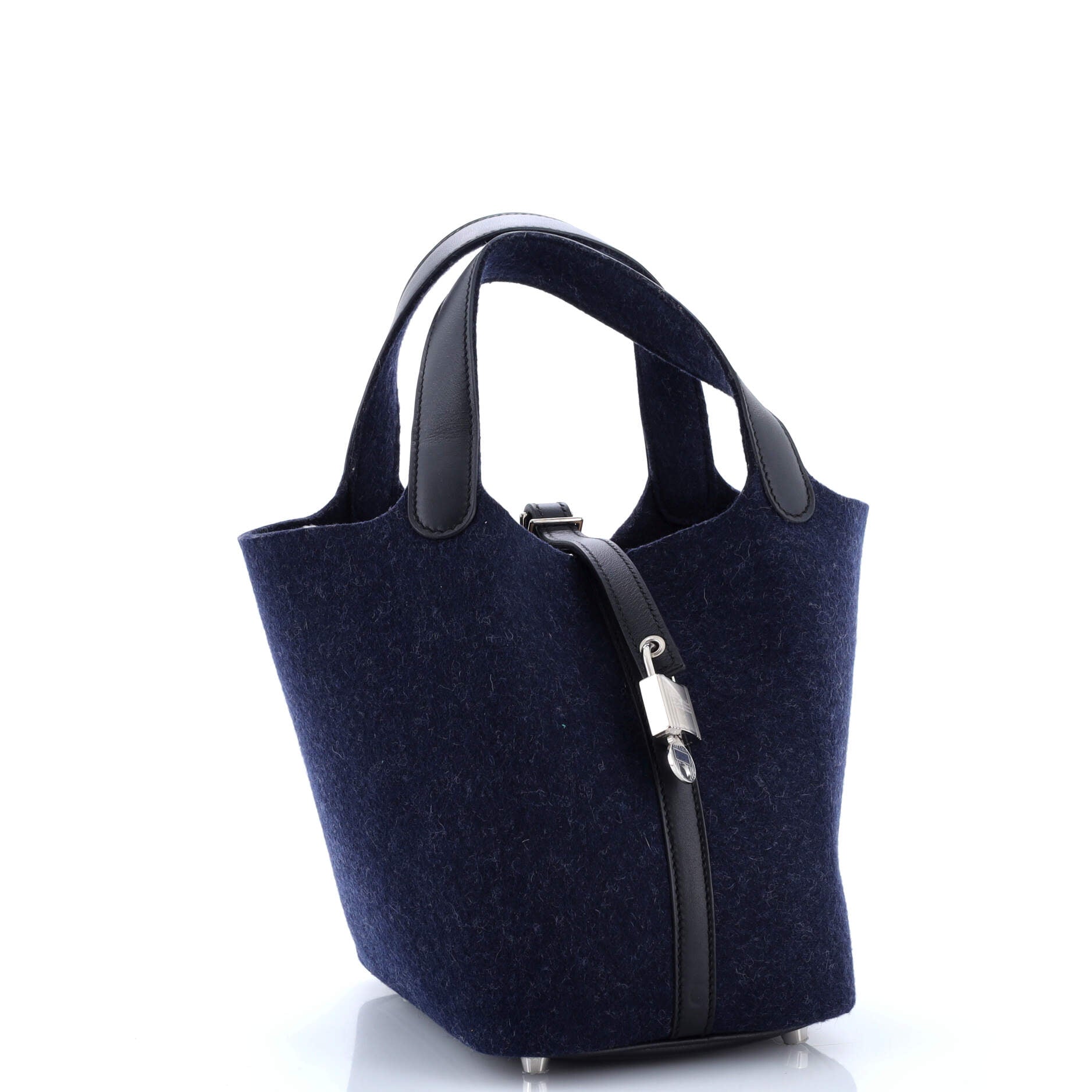 Picotin Lock Bag Felt with Leather PM