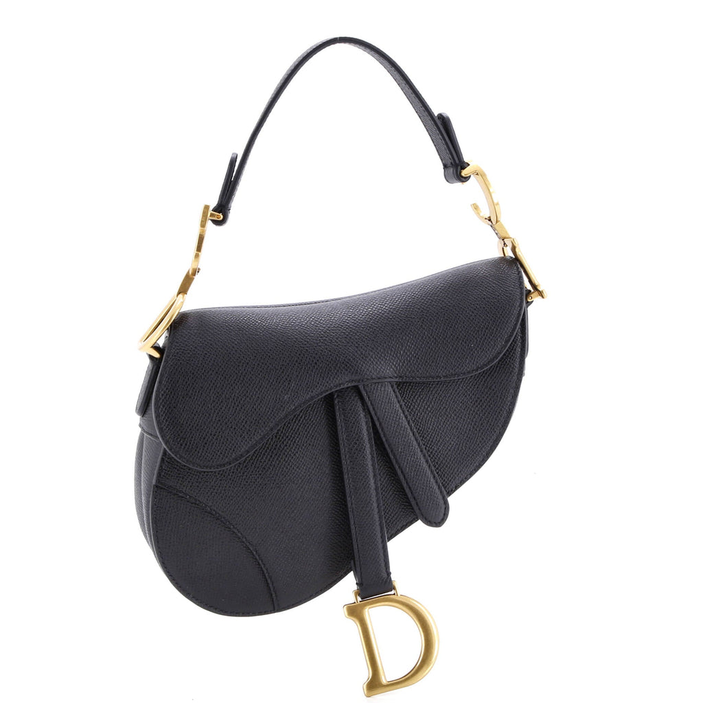 Saddle Handbag Leather Mini