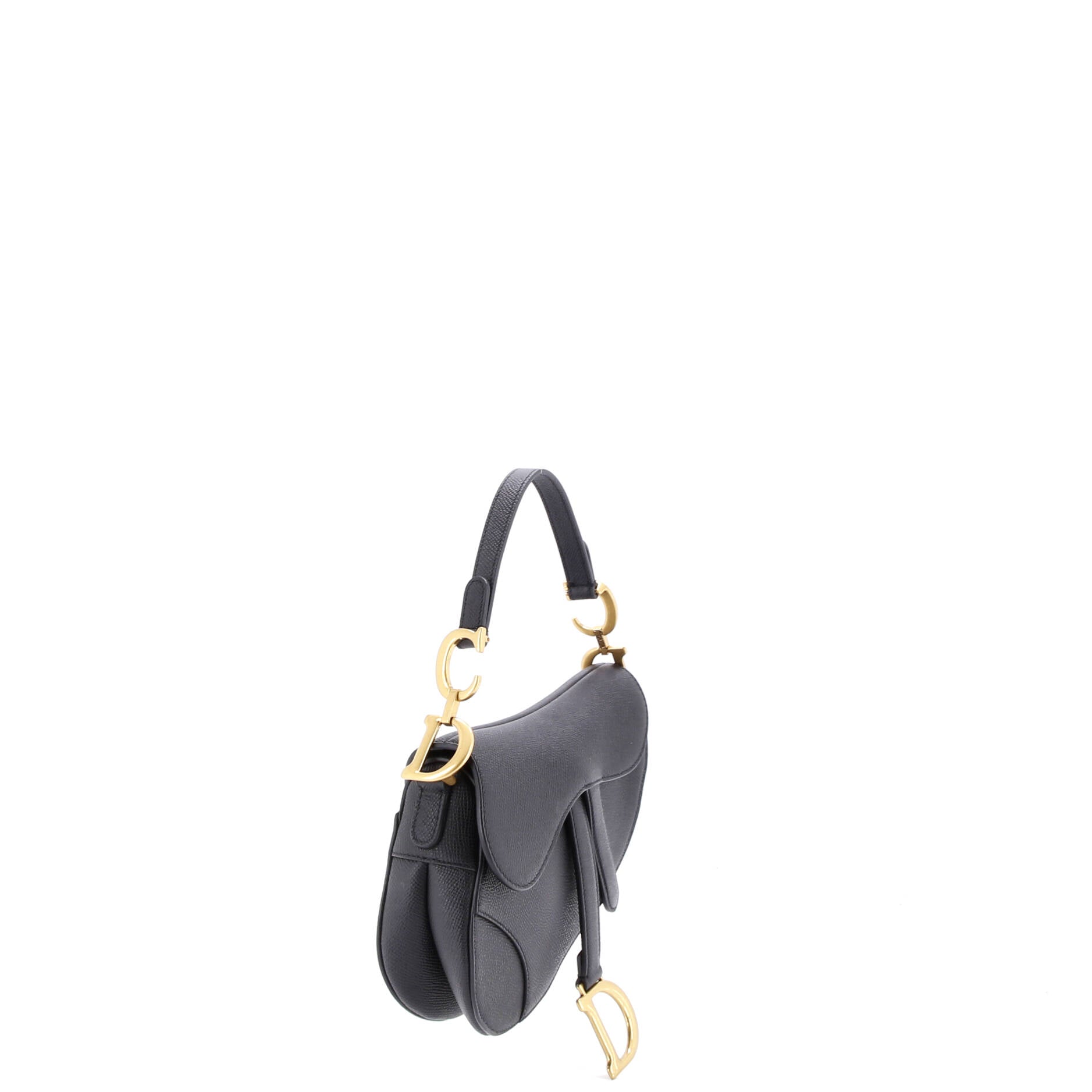 Saddle Handbag Leather Mini
