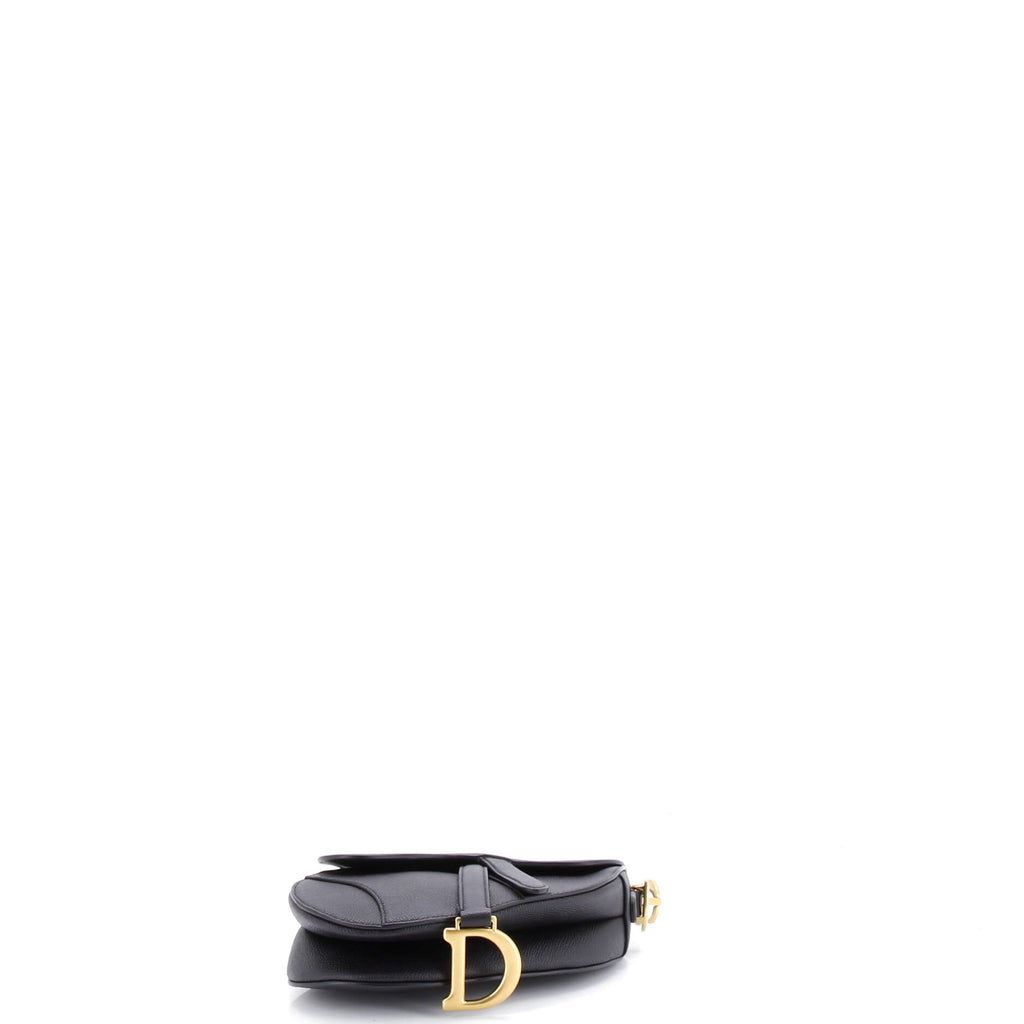 Saddle Handbag Leather Mini