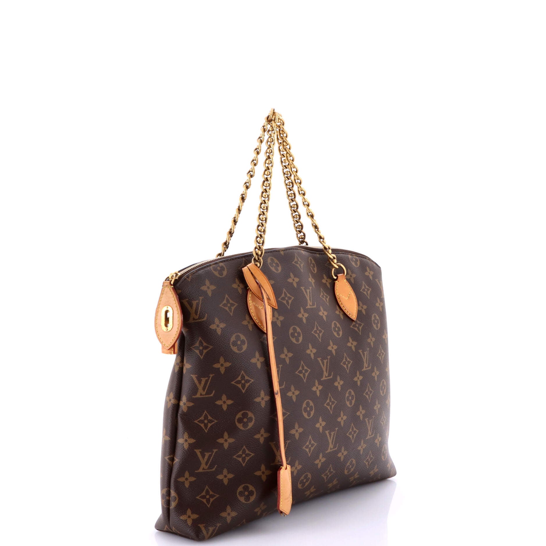 Lockit Chain Handbag Monogram Canvas