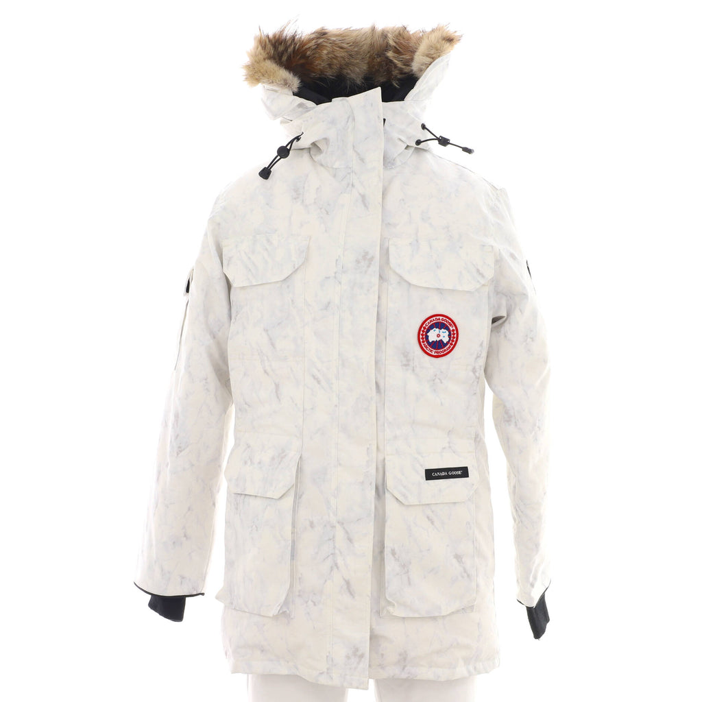 Women's Expedition Parka Polyester Blend with Down and Fur