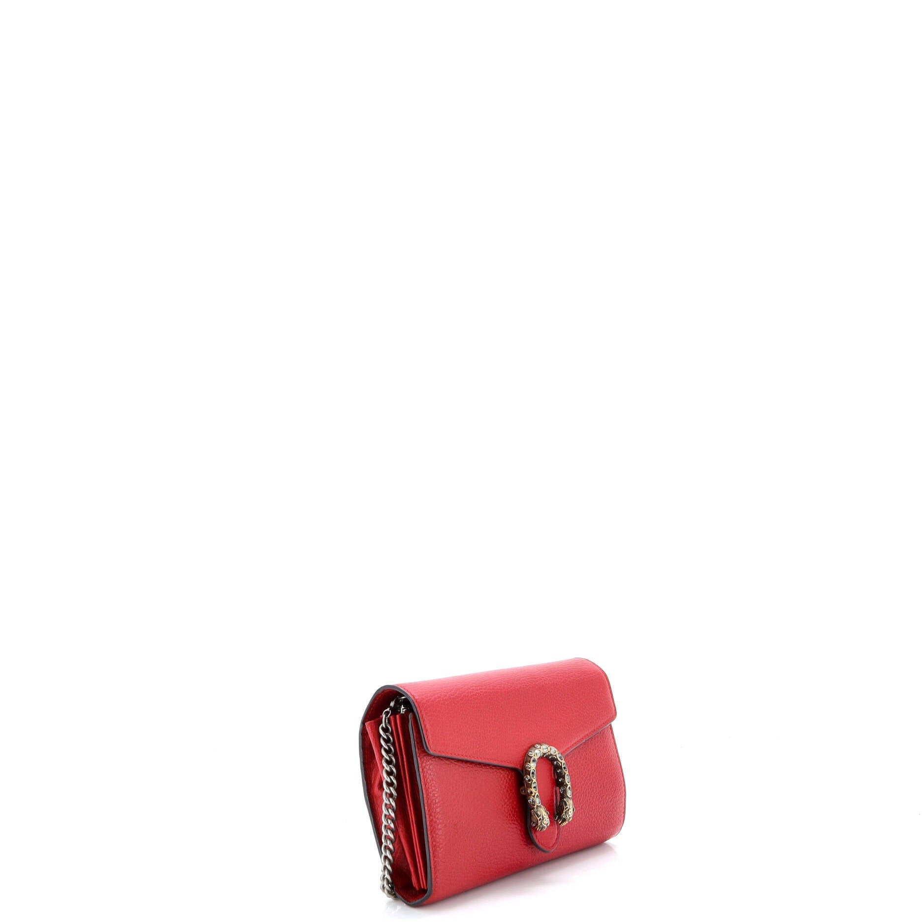 Dionysus Chain Wallet Leather with Embellished Detail Small