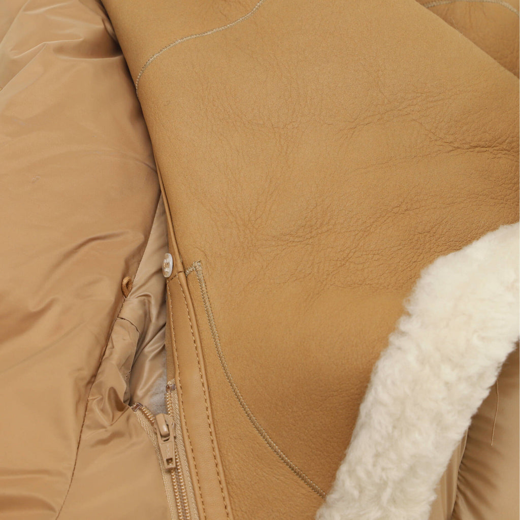 Men's Riley Jacket Quilted Polyester with Down and Shearling