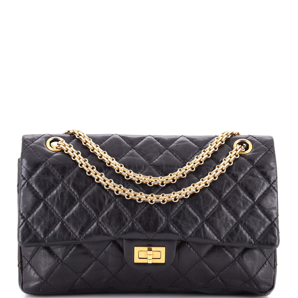 Reissue 2.55 Flap Bag Quilted Aged Calfskin 226
