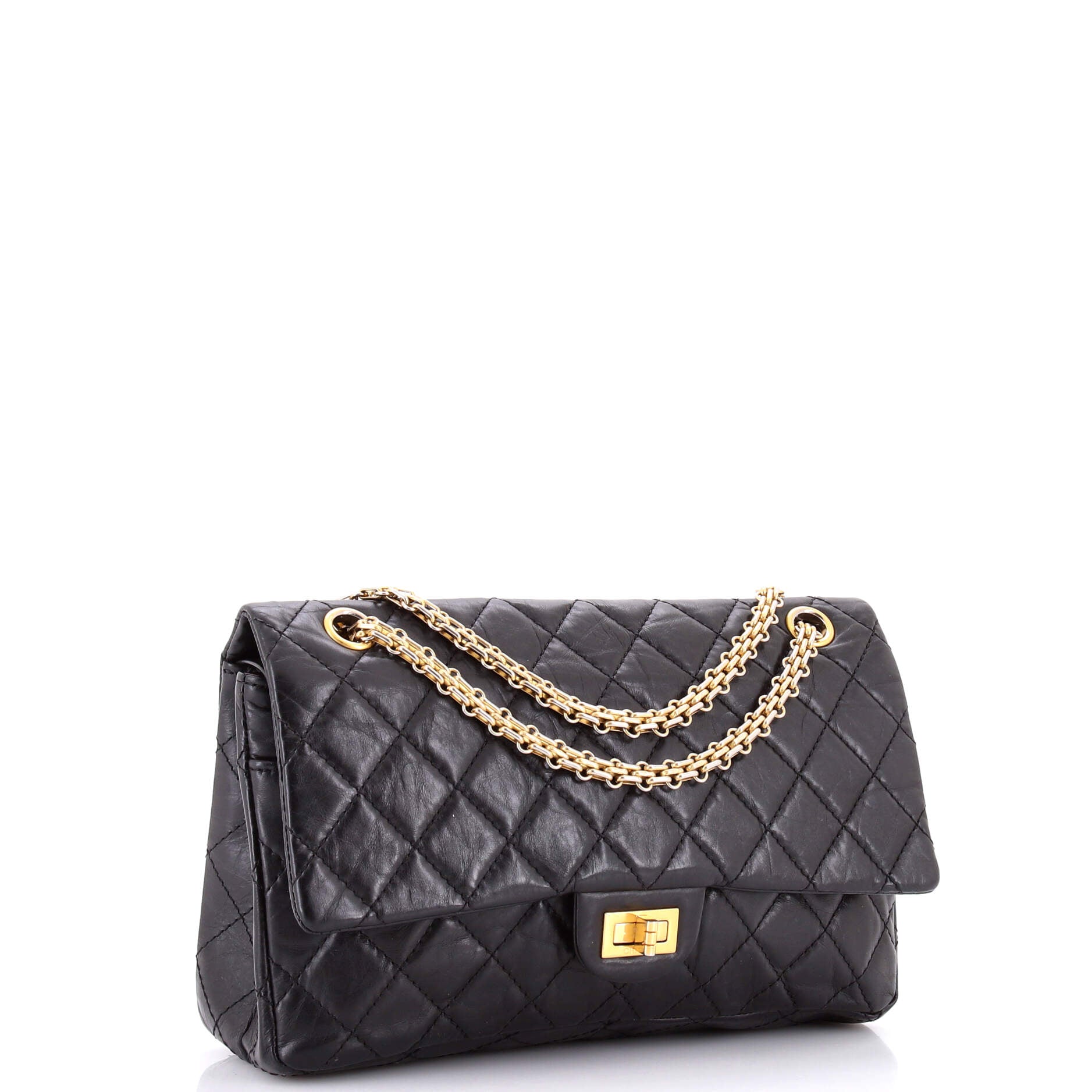 Reissue 2.55 Flap Bag Quilted Aged Calfskin 226