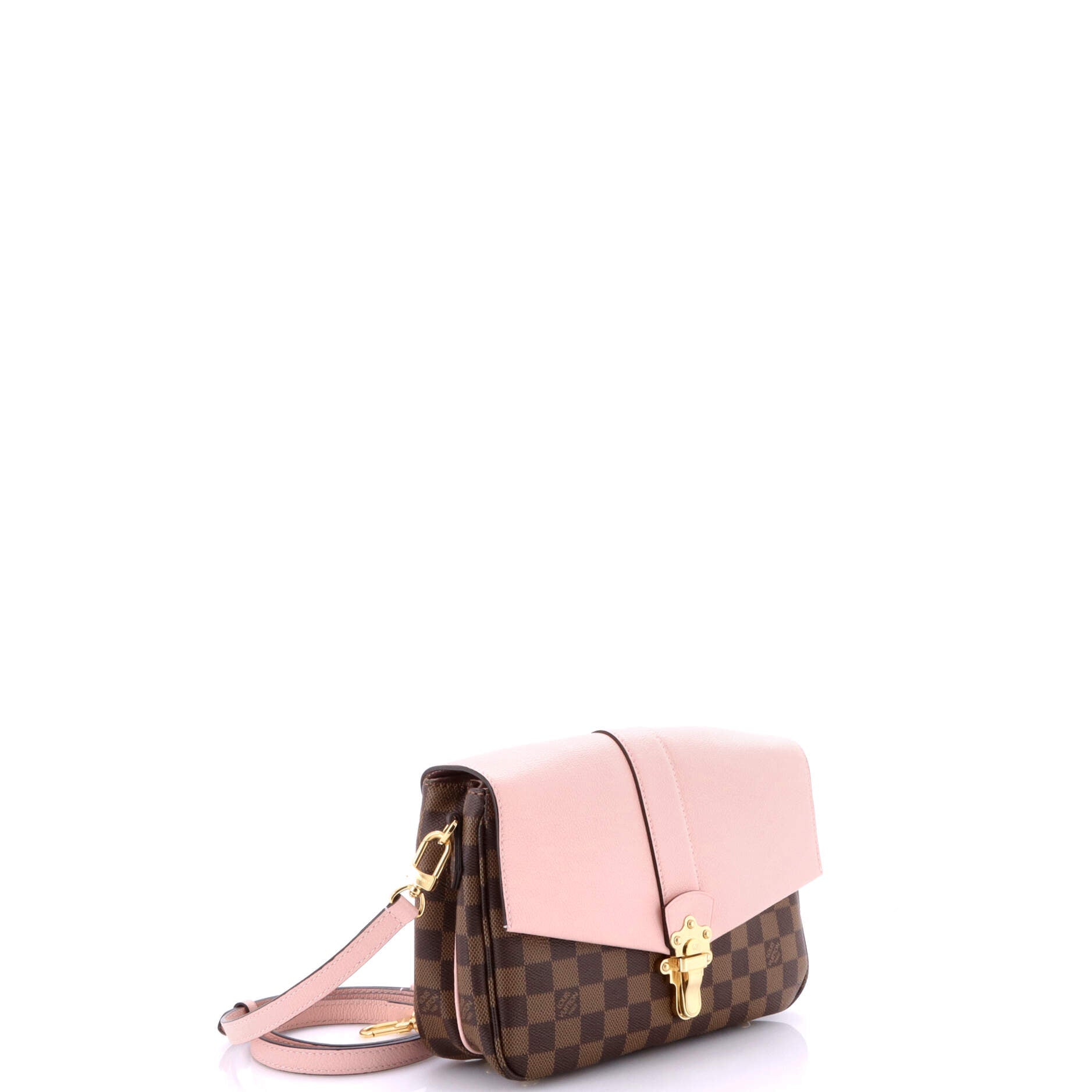 Clapton Handbag Damier and Leather PM