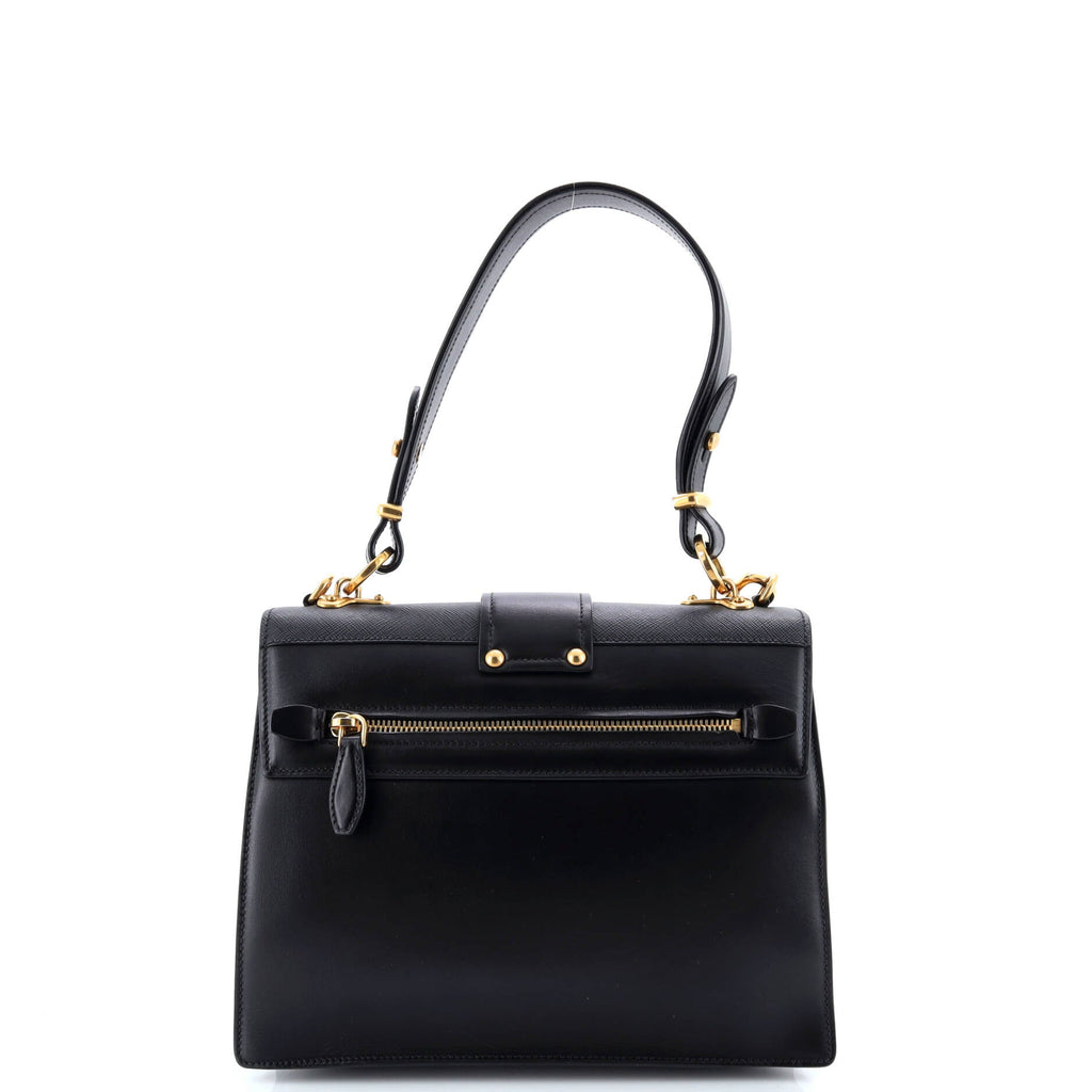 Cahier Convertible Shoulder Bag City Calf and Saffiano Medium