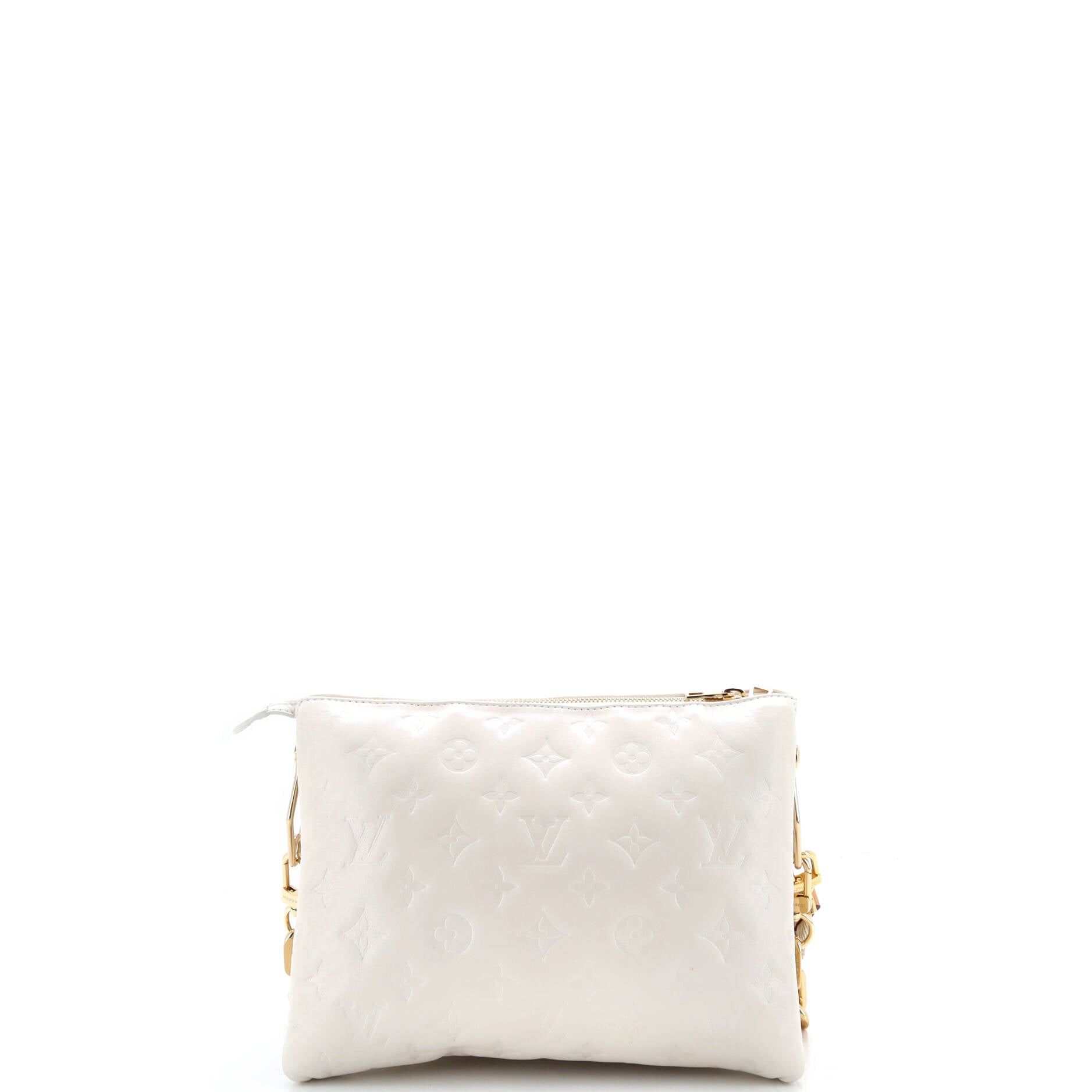 Coussin Bag Monogram Embossed Lambskin PM