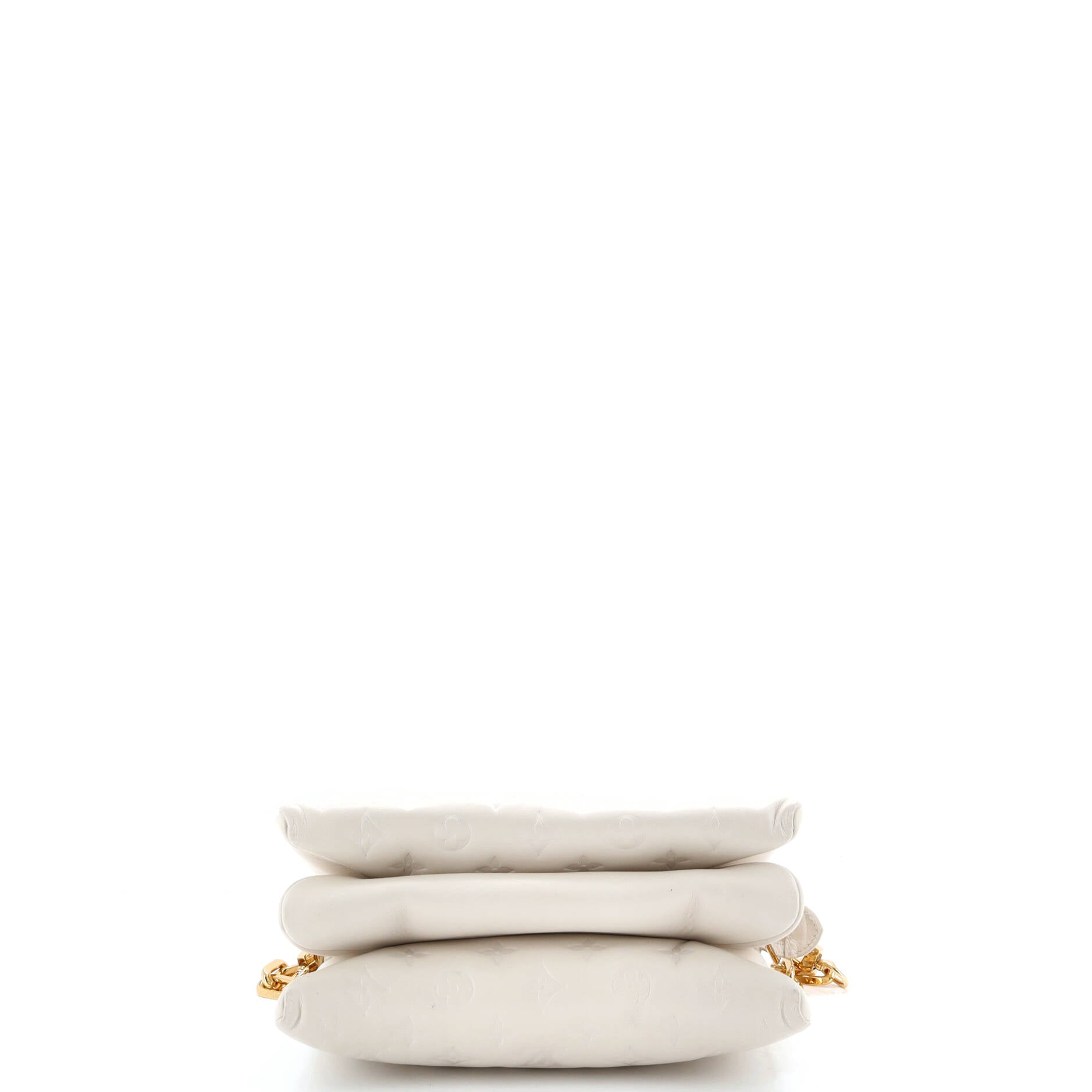 Coussin Bag Monogram Embossed Lambskin PM