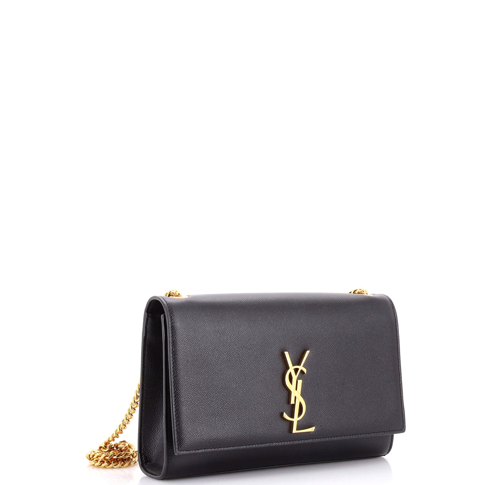 Classic Monogram Crossbody Bag Grainy Leather Medium
