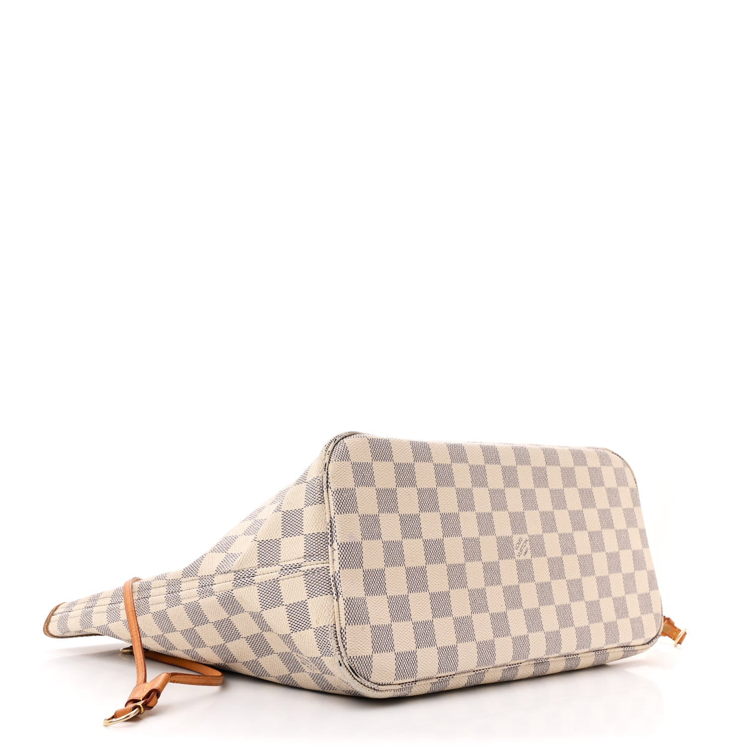 Damier Azur Neo Neverfull MM Rose Ballerine